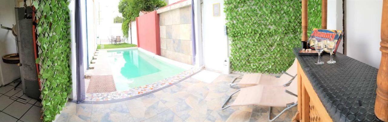 Casa Con Alberca Climatizada Privada Para 8 Personas Emiliano Zapata  Kültér fotó