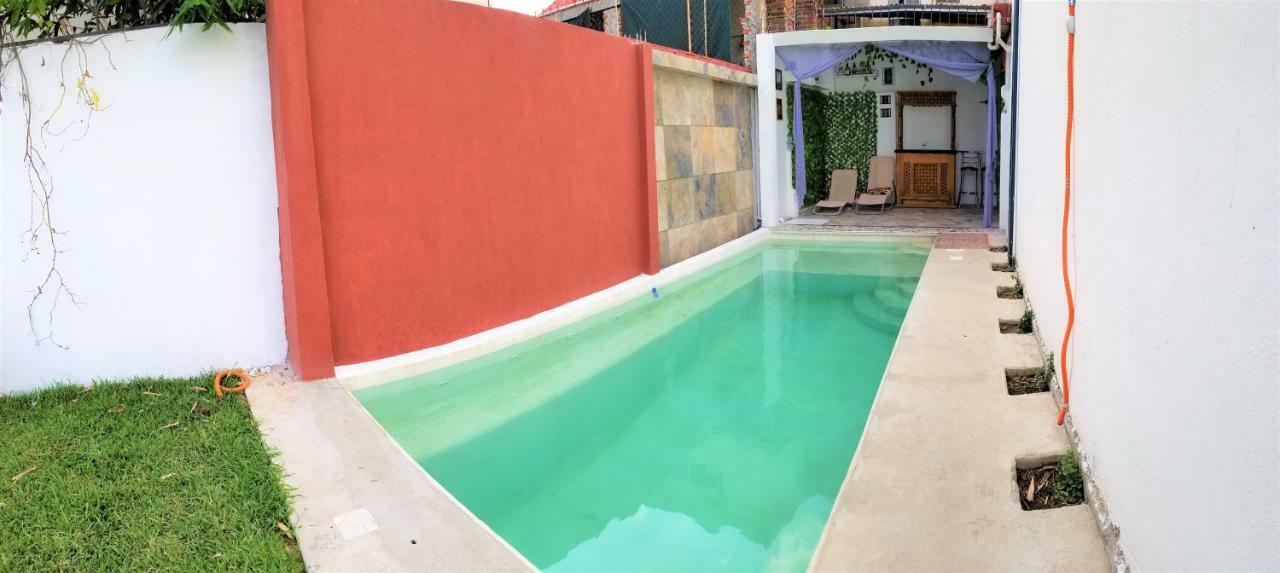 Casa Con Alberca Climatizada Privada Para 8 Personas Emiliano Zapata  Kültér fotó