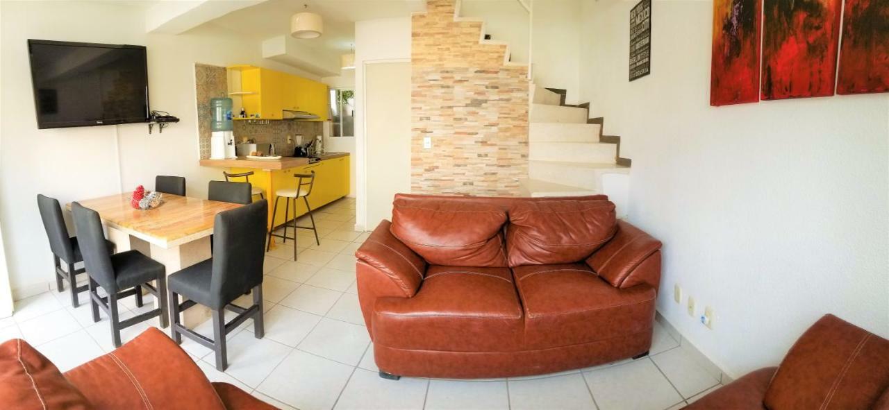 Casa Con Alberca Climatizada Privada Para 8 Personas Emiliano Zapata  Kültér fotó