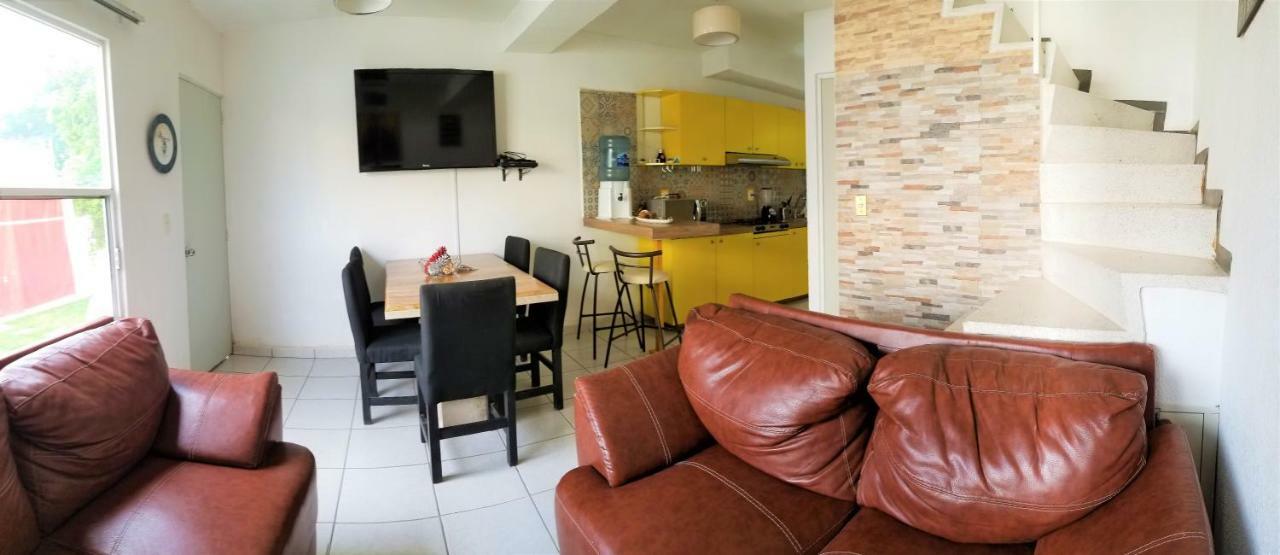 Casa Con Alberca Climatizada Privada Para 8 Personas Emiliano Zapata  Kültér fotó